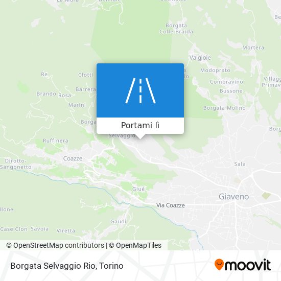 Mappa Borgata Selvaggio Rio