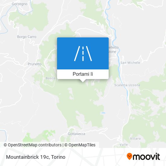 Mappa Mountainbrick 19c