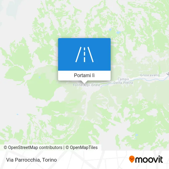 Mappa Via Parrocchia