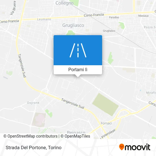 Mappa Strada Del Portone