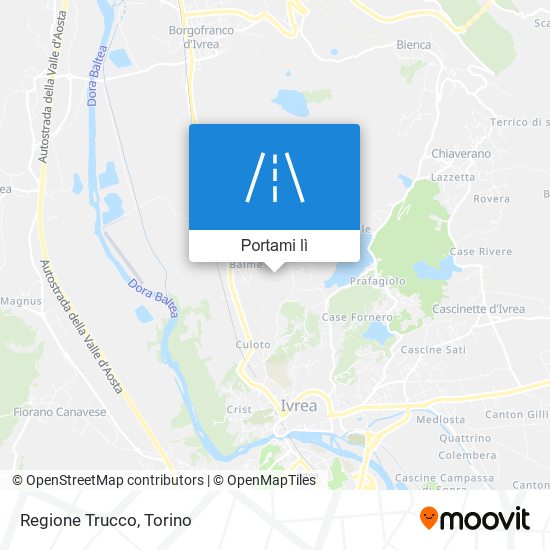 Mappa Regione Trucco