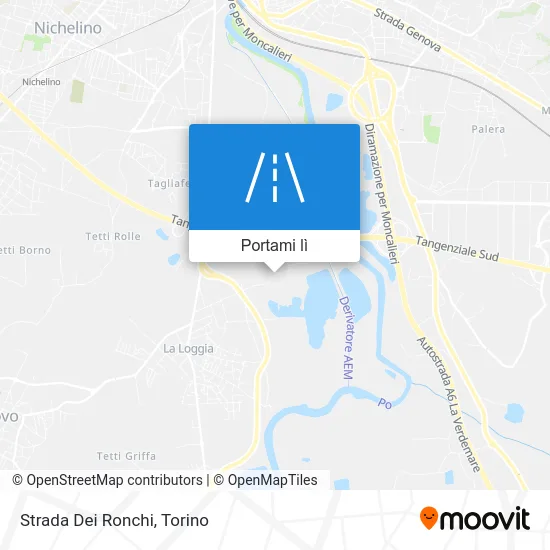 Mappa Strada Dei Ronchi