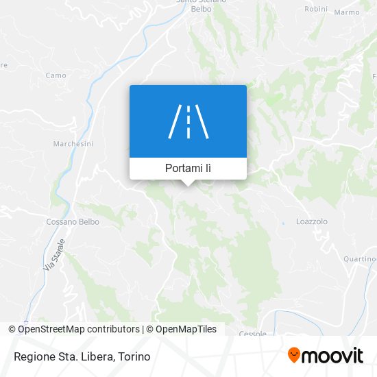 Mappa Regione Sta. Libera