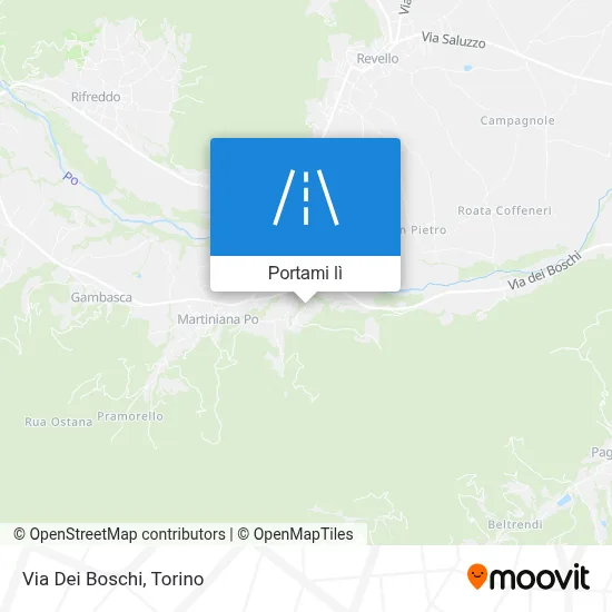 Mappa Via Dei Boschi