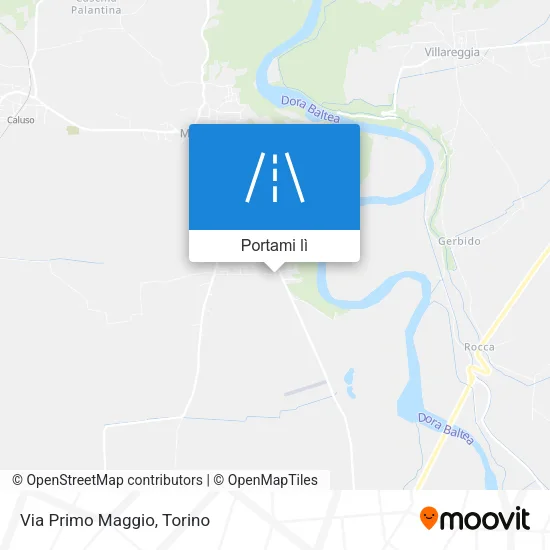 Mappa Via Primo Maggio