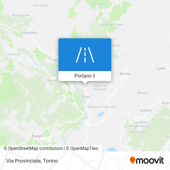 Mappa Via Provinciale