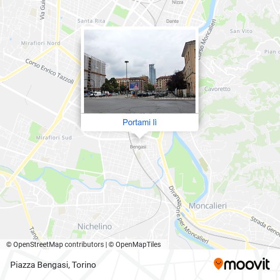 Mappa Piazza Bengasi