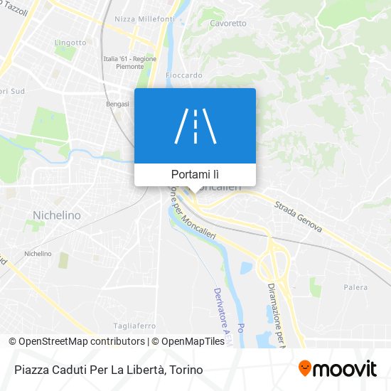 Mappa Piazza Caduti Per La Libertà