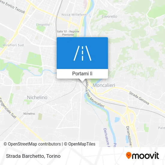 Mappa Strada Barchetto