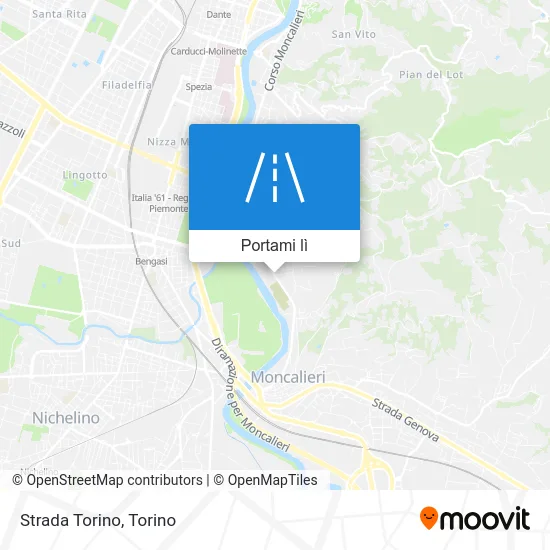Mappa Strada Torino