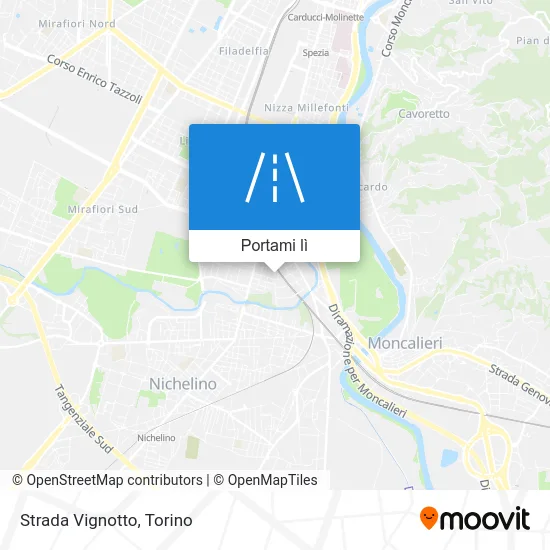 Mappa Strada Vignotto