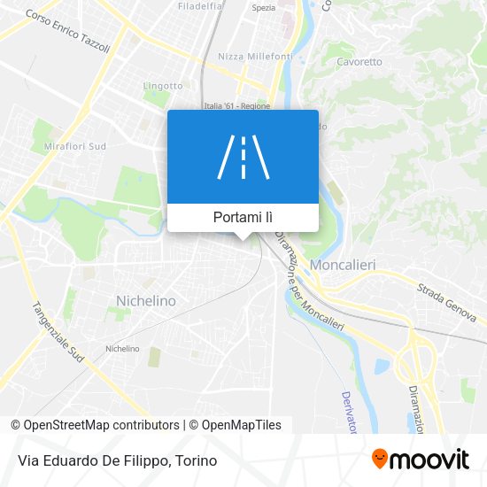 Mappa Via Eduardo De Filippo