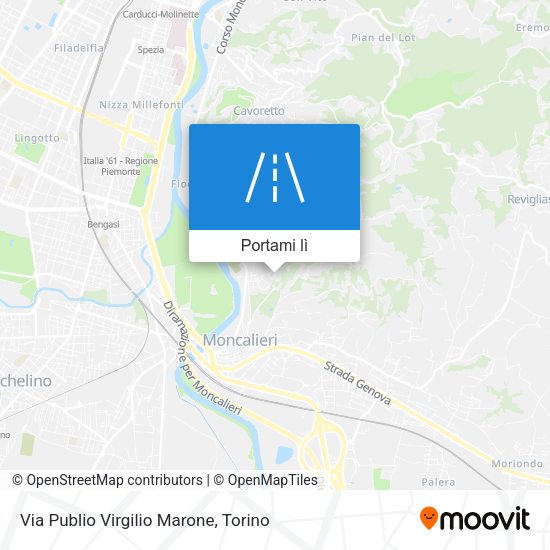 Mappa Via Publio Virgilio Marone