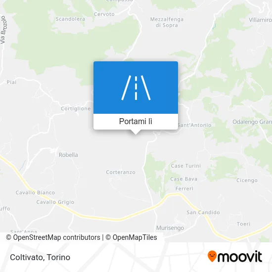 Mappa Coltivato