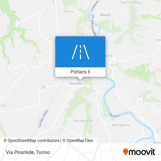 Mappa Via Piramide