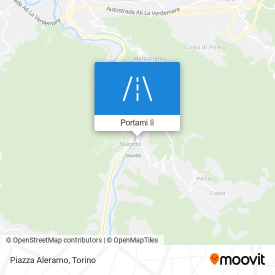 Mappa Piazza Aleramo