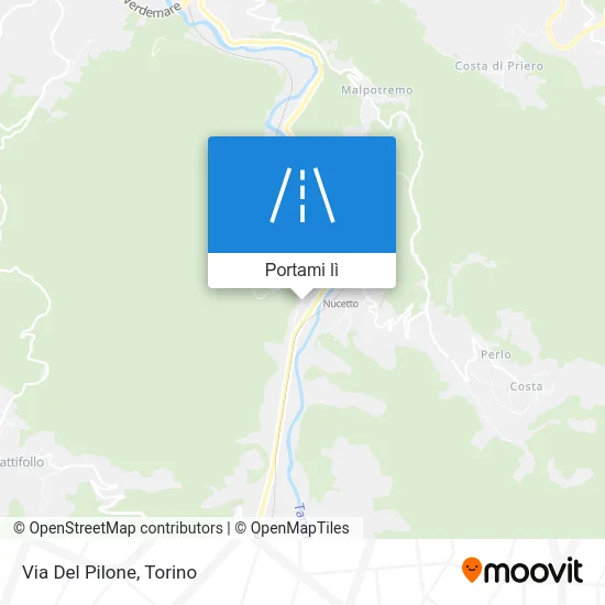 Mappa Via Del Pilone
