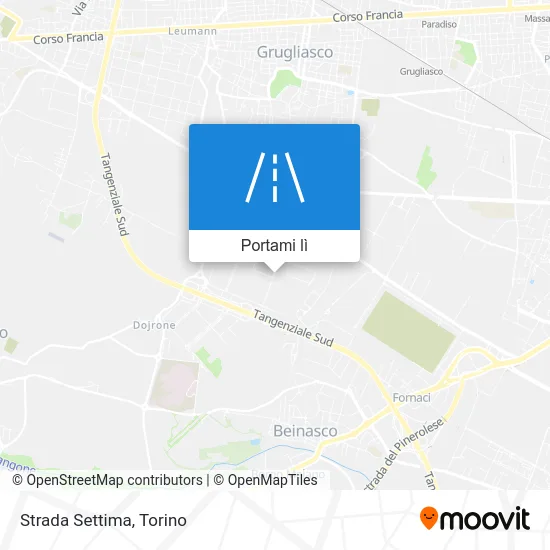 Mappa Strada Settima