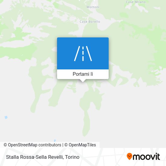 Mappa Stalla Rossa-Sella Revelli
