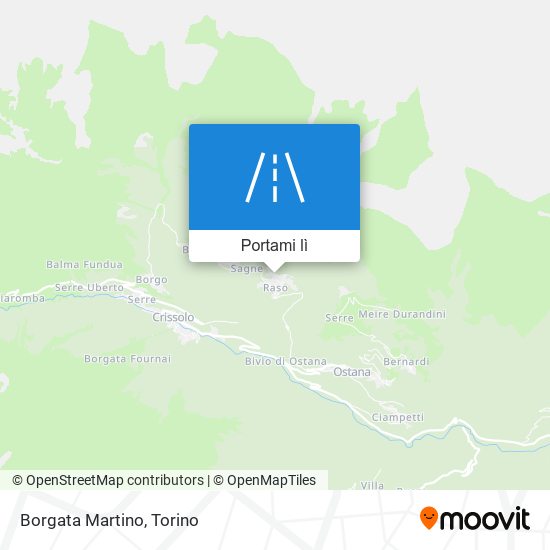 Mappa Borgata Martino