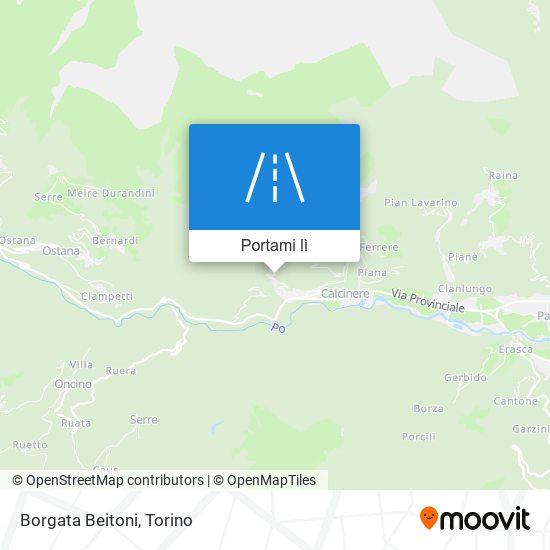 Mappa Borgata Beitoni