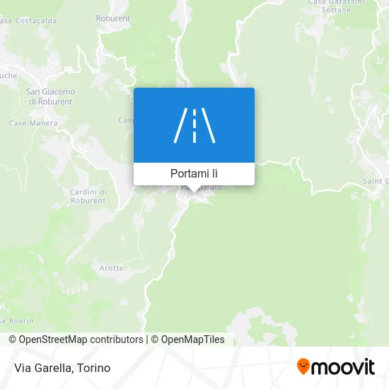 Mappa Via Garella