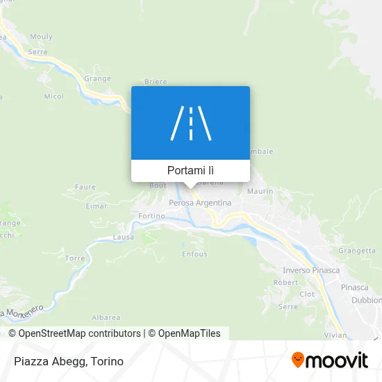 Mappa Piazza Abegg