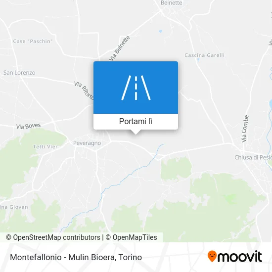 Mappa Montefallonio - Mulin Bioera