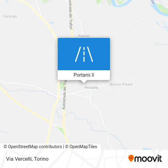 Mappa Via Vercelli