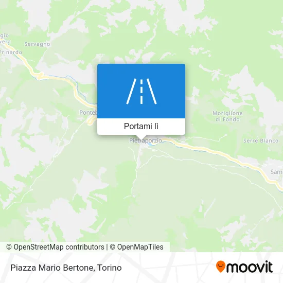 Mappa Piazza Mario Bertone