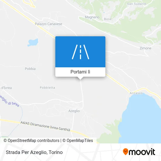 Mappa Strada Per Azeglio