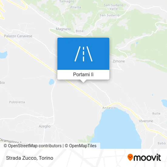 Mappa Strada Zucco