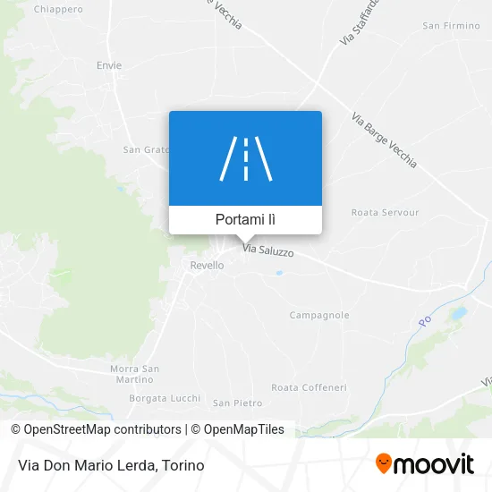 Mappa Via Don Mario Lerda