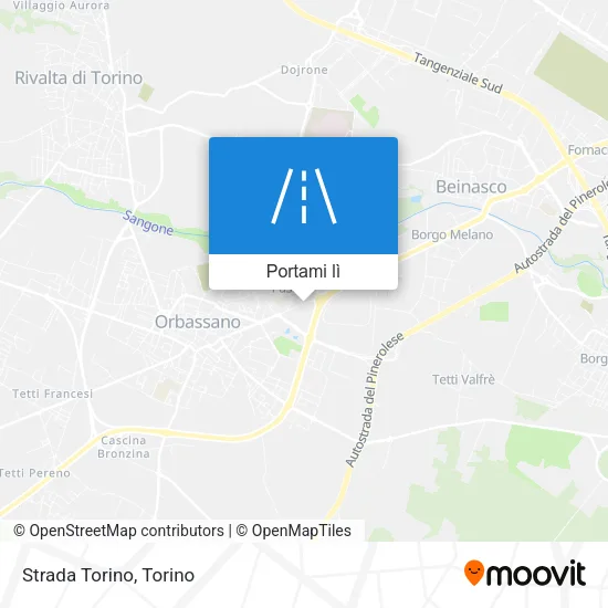 Mappa Strada Torino