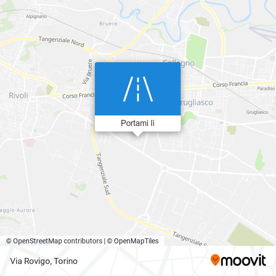 Mappa Via Rovigo