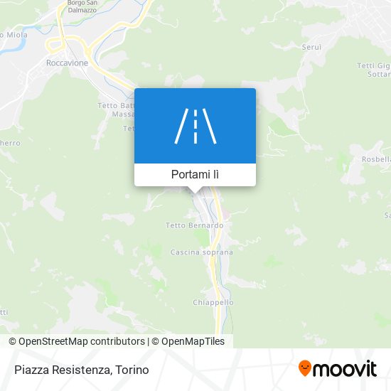 Mappa Piazza Resistenza