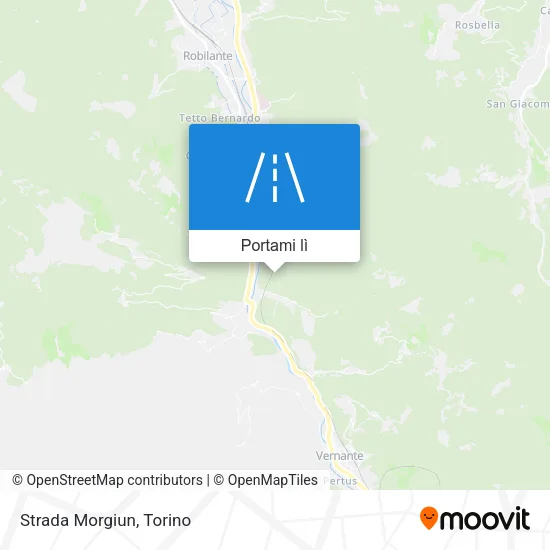 Mappa Strada Morgiun