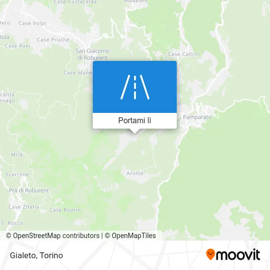 Mappa Gialeto
