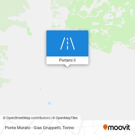 Mappa Ponte Murato - Gias Gruppetti