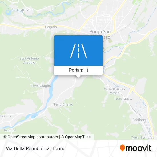 Mappa Via Della Repubblica