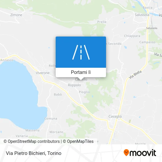 Mappa Via Pietro Bichieri