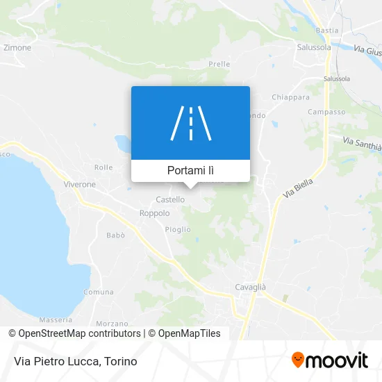 Mappa Via Pietro Lucca