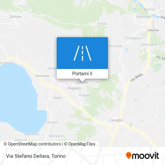 Mappa Via Stefano Dellara