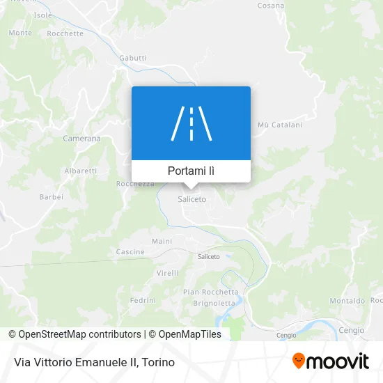 Mappa Via Vittorio Emanuele II