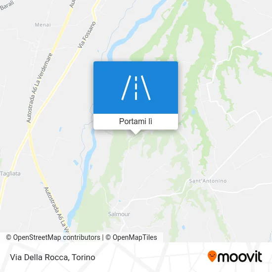 Mappa Via Della Rocca