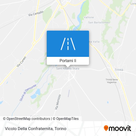 Mappa Vicolo Della Confraternita