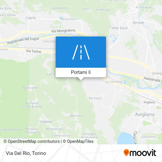 Mappa Via Del Rio