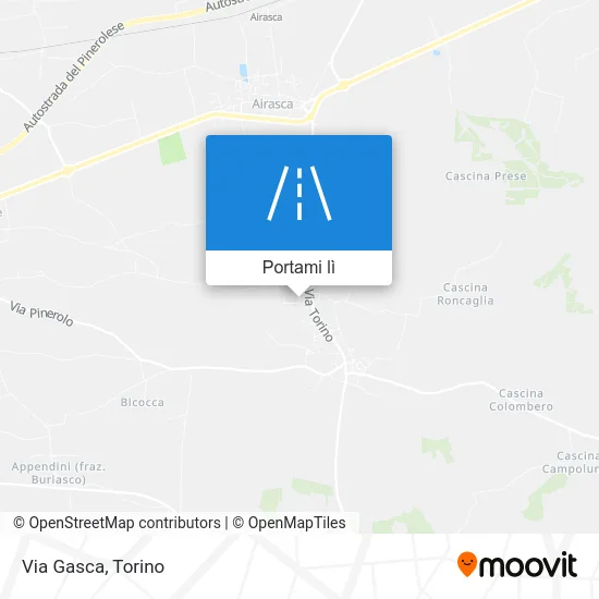 Mappa Via Gasca