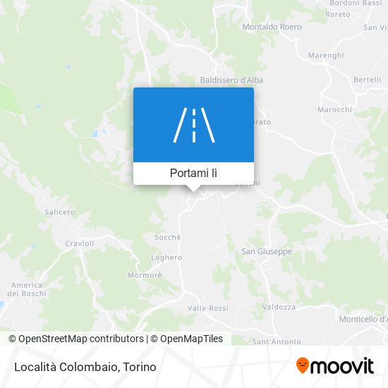 Mappa Località Colombaio