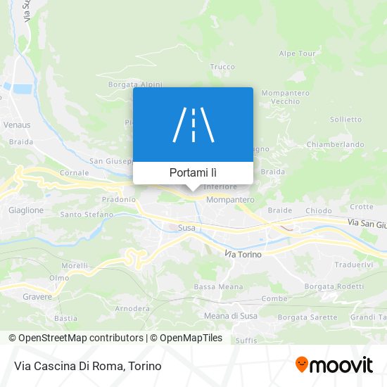 Mappa Via Cascina Di Roma